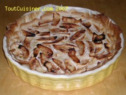 tarte aux pommes alsacienne tarte aux pommes alsacienne